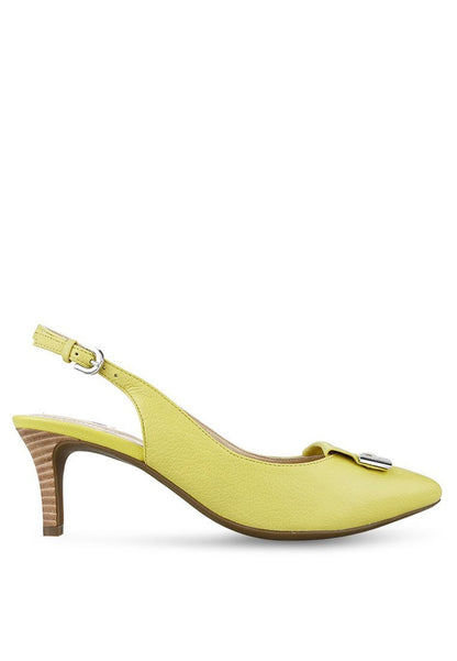 Satin Coolway Heels